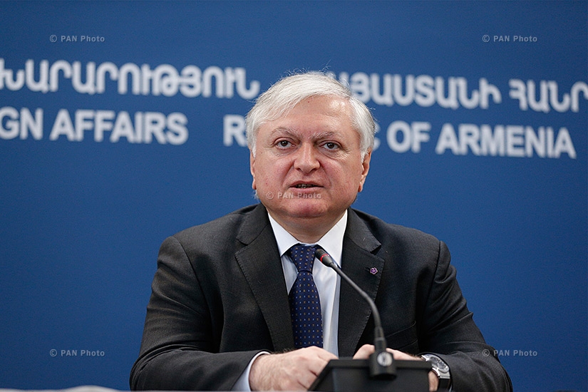 Press conference of Armenian and Belgian Foreign Ministers Edward Nalbandian and Didier Reynders