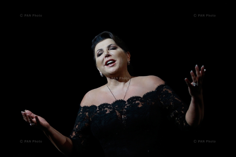 Opera singer Maria Guleghina and Armenian Philharmonic Orchestra perform concert as part of Yerevan Perspectives festival