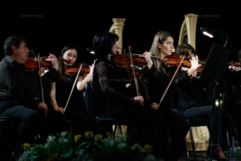Opera singer Maria Guleghina and Armenian Philharmonic Orchestra perform concert as part of Yerevan Perspectives festival