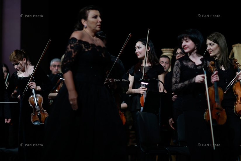 Концерт сопрано Марии Гулегиной и Филармонического оркестра Армении в рамках фестиваля «Ереванские перспективы» 