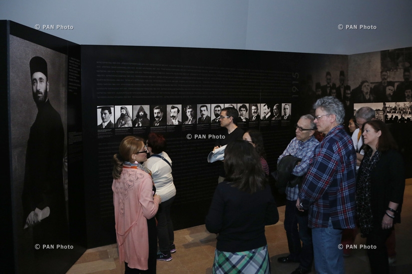 Kronos Quartet visit Armenian Genocide memorial