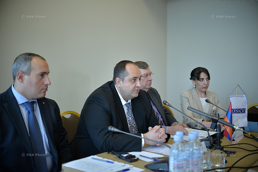 Presentation of assessment report on the outlook of Armenian law enforcement system reforms and introduction of probation service