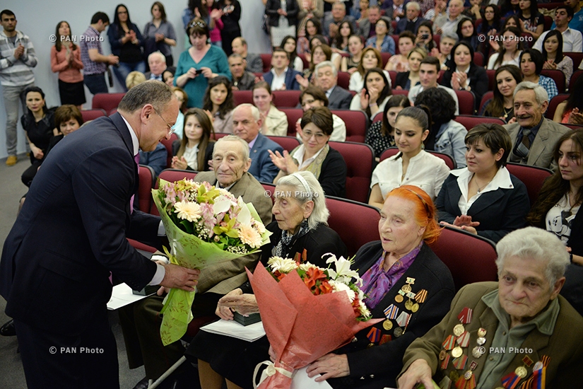 Мероприятие под названием «Помним и гордимся» в честь докторов-ветеранов Великой отечественной 