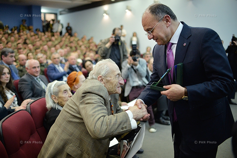 “We remember and pride ourselves” awarding ceremony of veterans, who were doctors during Great Patriotic War