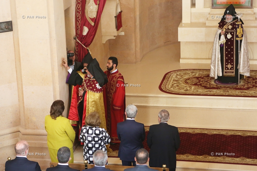 The consecration ceremony of the newly-built St Anna Church