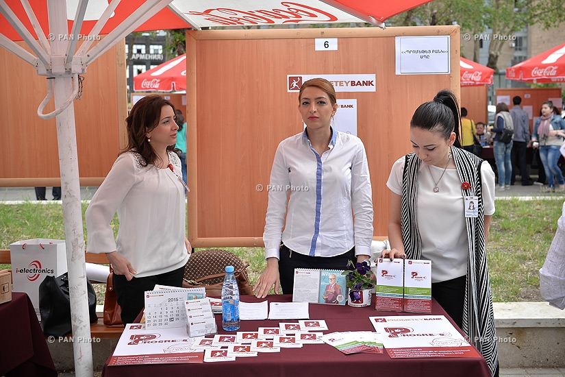 Государственное агентство занятости Министерства труда и по социальных вопросов Армении организовал ярмарку труда
