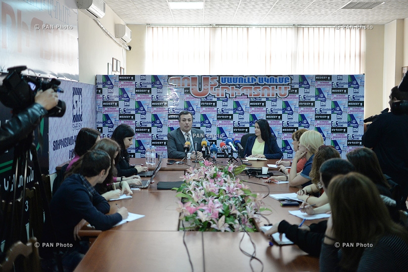 Пресс-конференция исполнительного директора Общественного радио Армении  Армена Амиряна