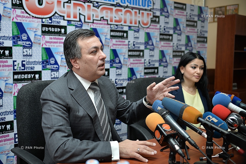 Пресс-конференция исполнительного директора Общественного радио Армении  Армена Амиряна