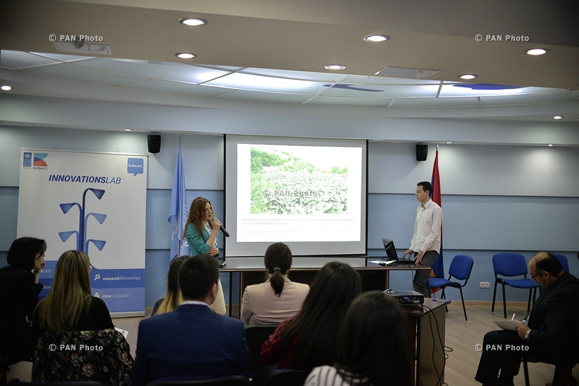 Award ceremony for the winners of innovation contest in the field of human rights held by startup Kolba Labs