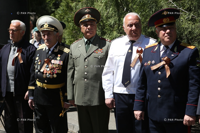 Great Patriotic War Victory celebration in honor of young heroes of the Soviet Union