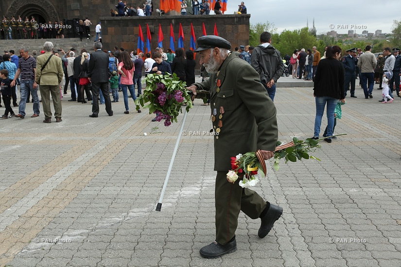 Celebrations, dedicated to the 70th anniversary of victory in WWII 