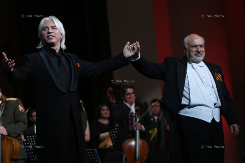 Dmitri Hvorostovsky in Yerevan:  Backstage and concert 