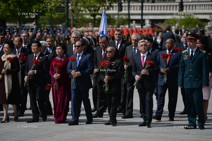Մեծ Հայրենականում հաղթանակի 70-ամյակին նվիրված մայիսինյան զորահանդեսը Մոսկվայում