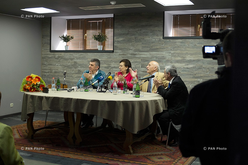 Встреча «без галстуков»: Ара Абрамян, Грануш Акопян, Арам Сатян, Азат Егиазарян