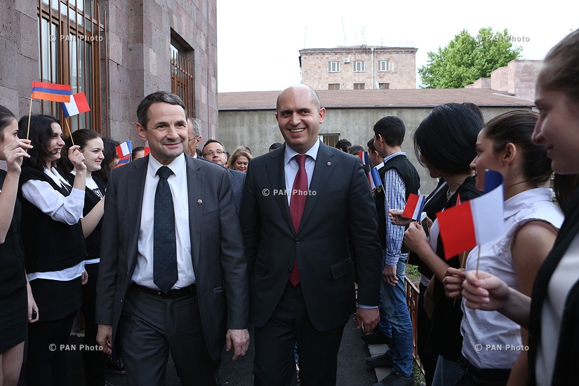 Opening of new building of high school No 119 after Beniamin Zhamkochyan