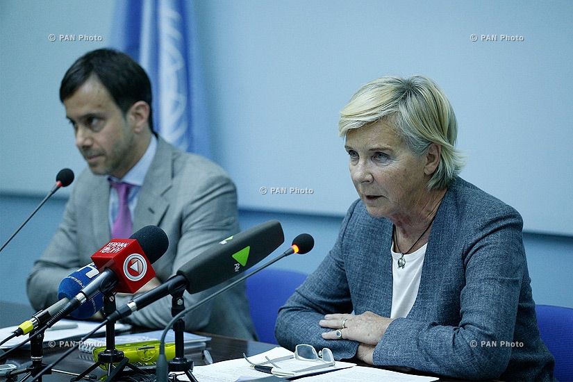 Press conference of UN Special Rapporteur Ms Maud de Boer-Buquicchio
