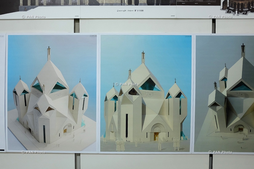 Contest of projects for construction of church in Komitas park