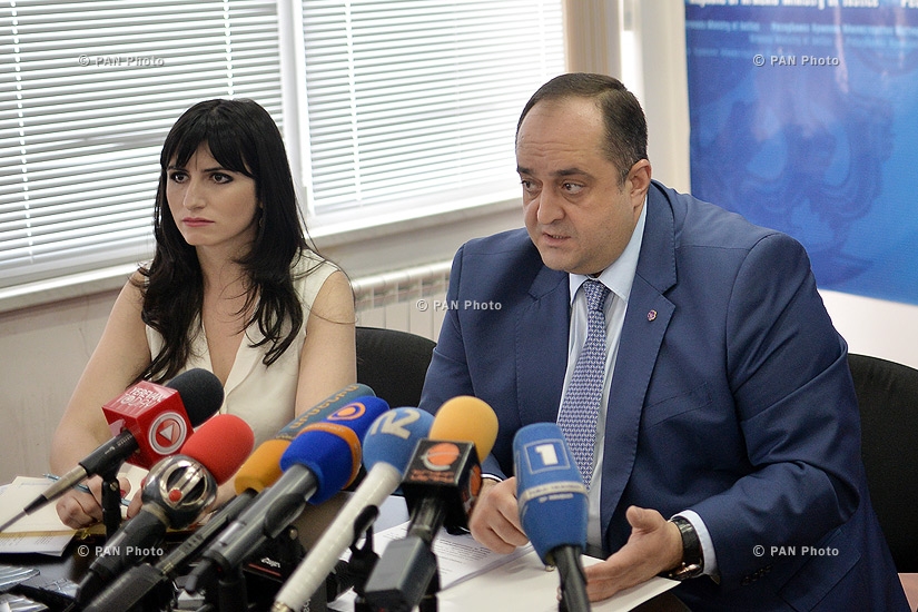 Пресс-конференция Министра юстиции Армении Ованеса Манукяна