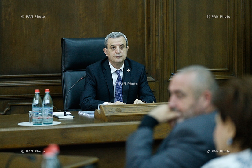 Обсуждения годового отчета «О выполнении государственного бюджета РА на 2014 год» в постоянных комиссиях парламента Армении