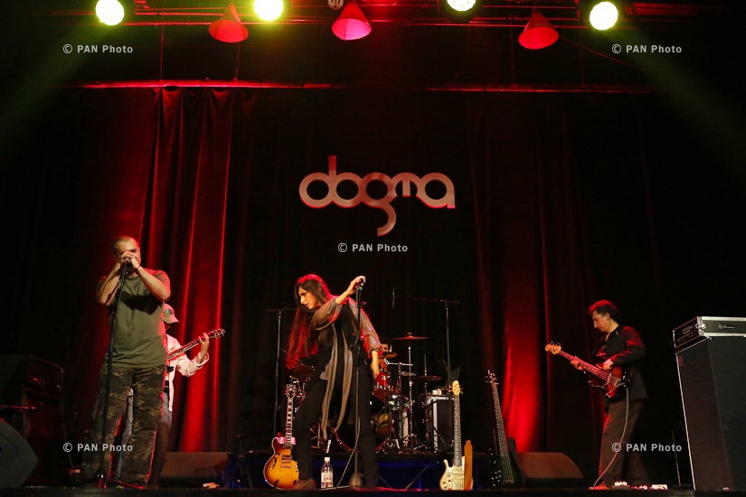Концерт рок-группы «Догма» в Ереване