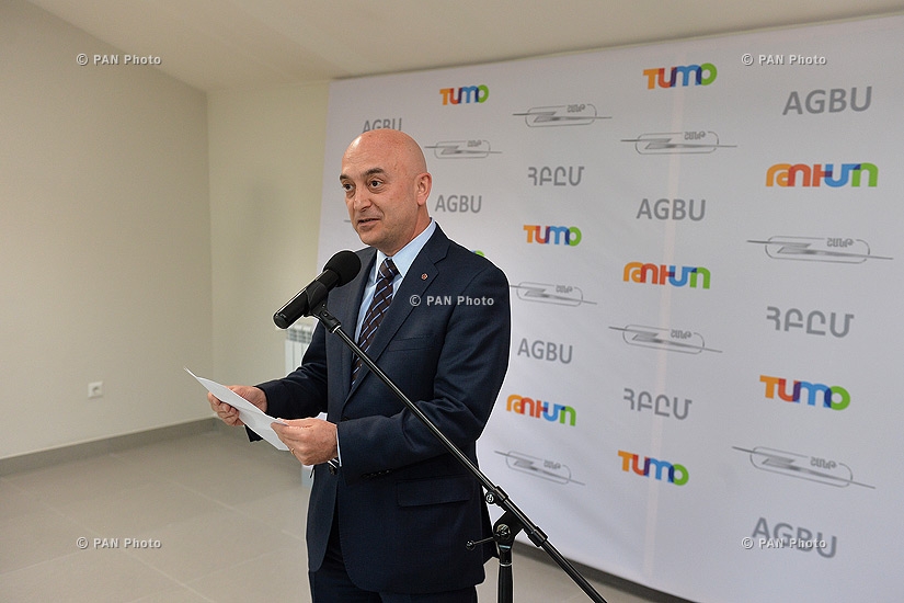 TUMO center opening in Gyumri
