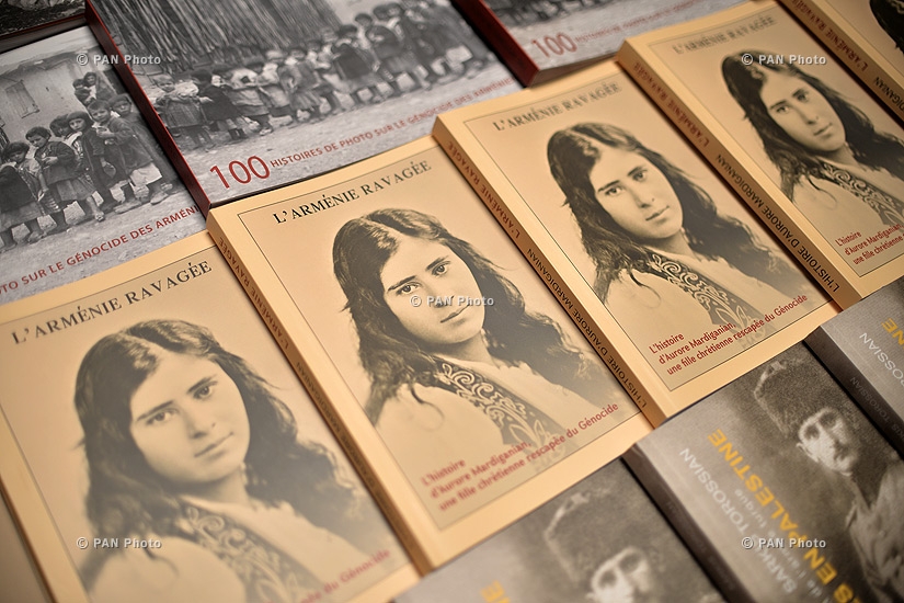 1915 թ. Հայոց ցեղասպանությանը նվիրված ֆրանսերեն լեզվով չորս գրքերի շնորհանդեսը