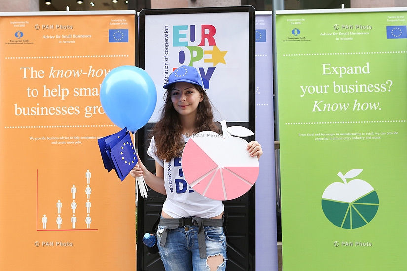 Ноу-хау ЕБРР на дне Европы, организованном Делегацией Евросоюза в Армении