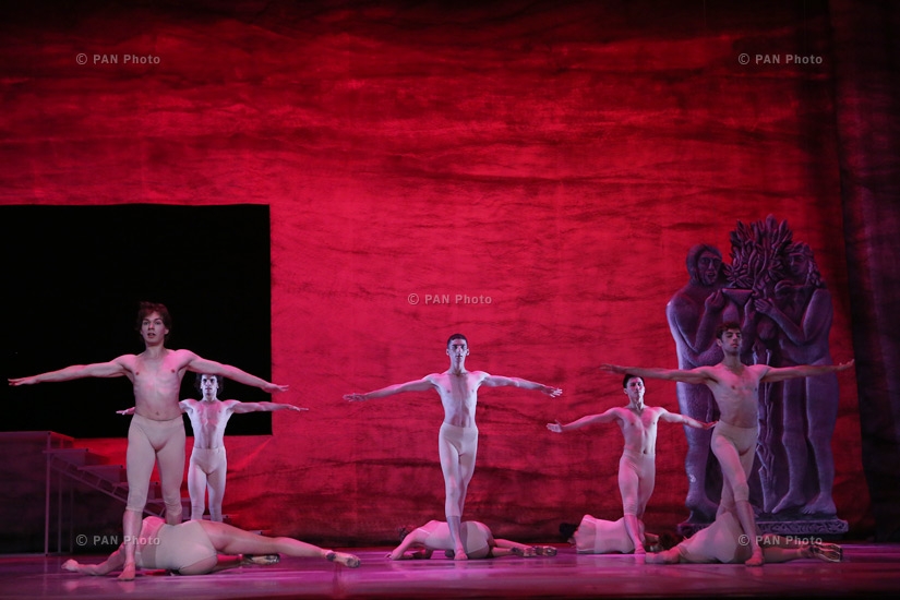 Rudolf Kharatian: Rehearsal of the ballet «Two Suns»