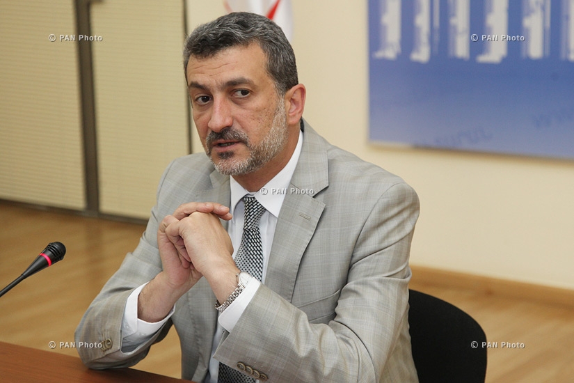 Press conference of Yerevan Deputy Mayor Aram Sukiasyan 