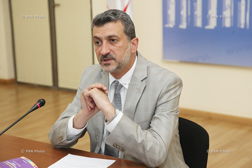Press conference of Yerevan Deputy Mayor Aram Sukiasyan 