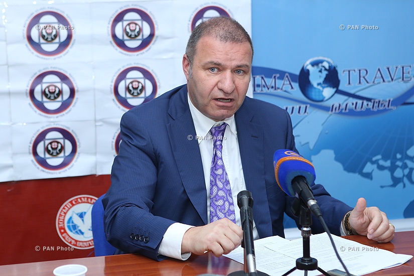 Press conference of MP from Prosperous Armenia Party Mikael Melkumyan 