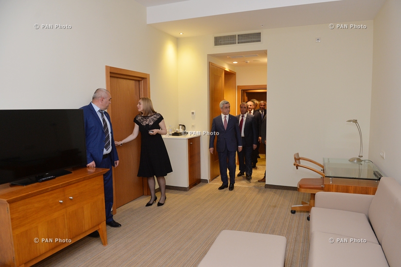 Opening ceremony of Hyatt Place hotel in Jermuk
