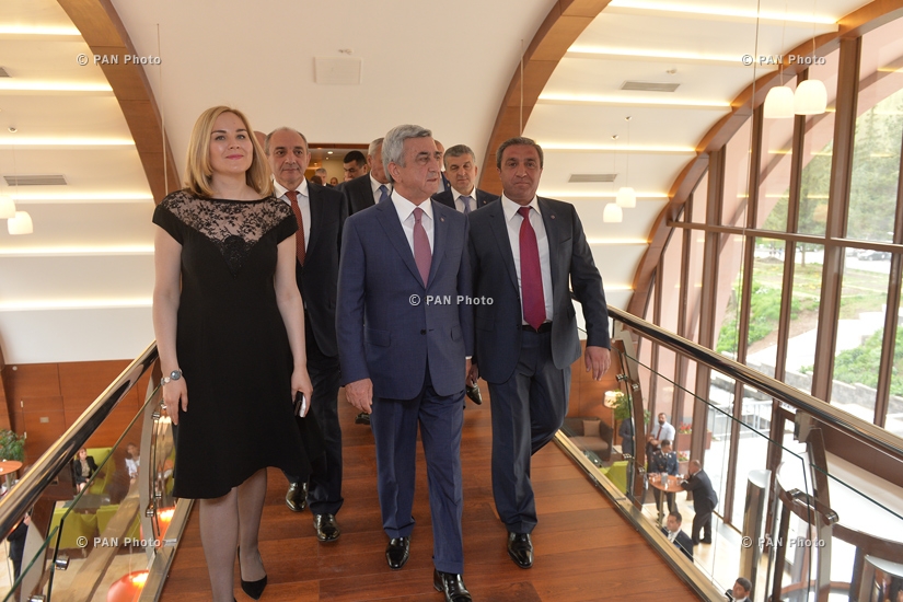Opening ceremony of Hyatt Place hotel in Jermuk