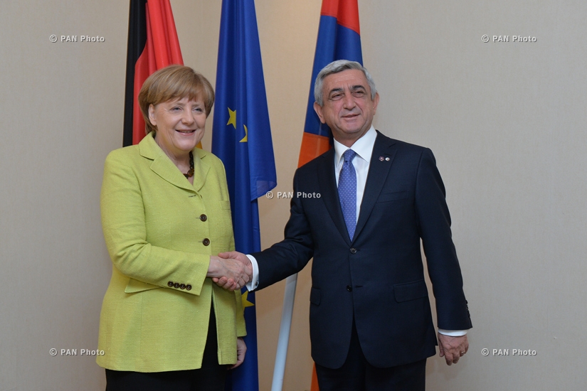 Angela Merkel, Serzh Sargsyan