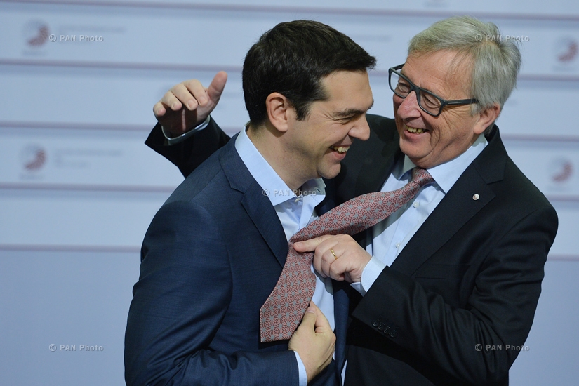 Alexis Tsipras, Jean-Claude Juncker