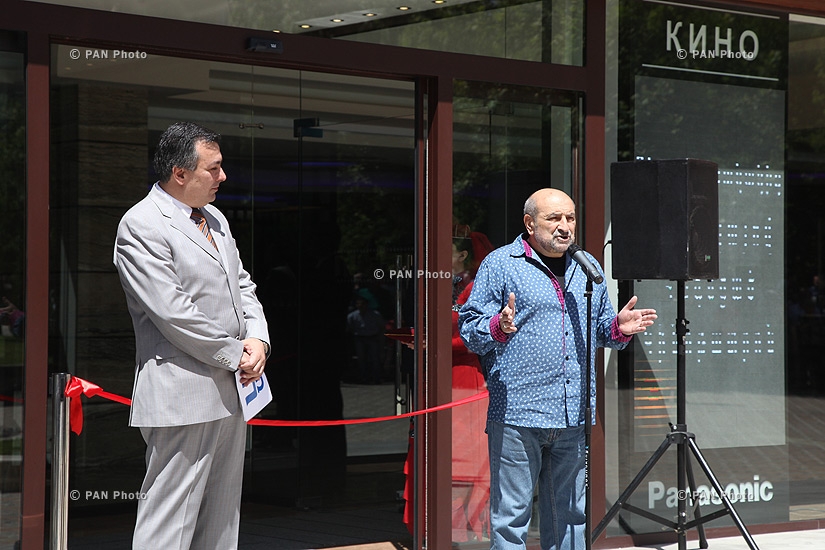 Открытия кинотеатра «Армения» («Айастан») в ереванском административном округе Малатия-Себастия