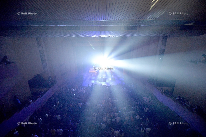 Anathema rock band's concert in Yerevan