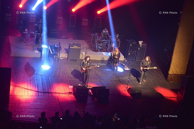 Anathema rock band's concert in Yerevan