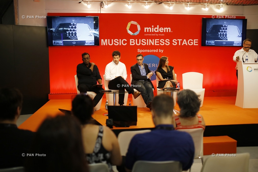 Midem 2015 international music festival in Cannes