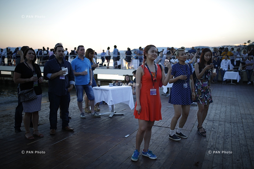 Midem 2015: Performances by members of Armenian delegation in Cannes and official reception with the participation of Armenian President