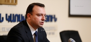 Пресс-конференция заместителя министра экономики Армении Эмиля Тарасяна