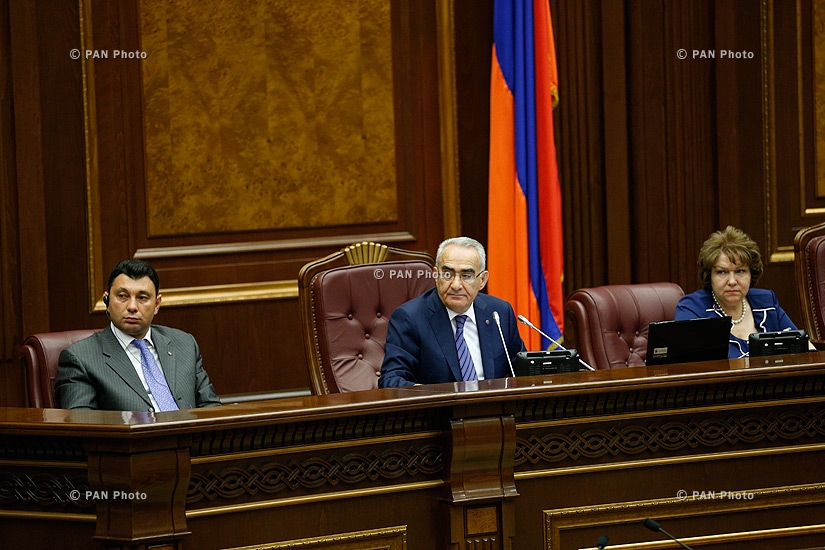 Eduard Sharmazanov, Galust Sahakyan, Hermine Naghdalyan