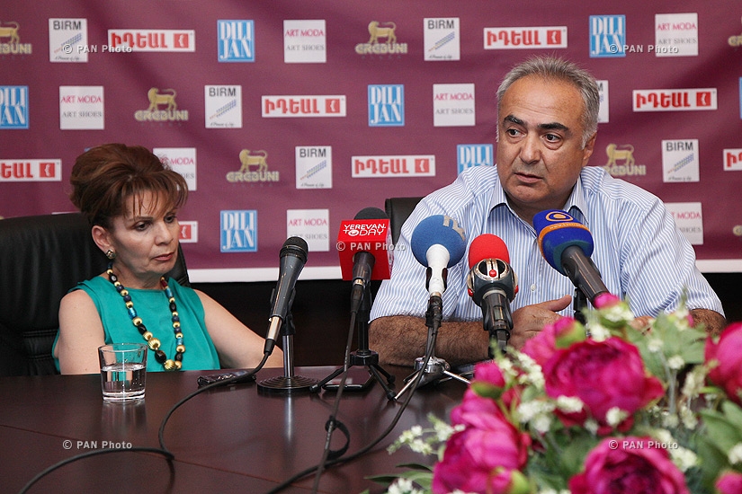 Press conference of Sevak Avagyan,  Armenian Bone Marrow Donor Registry Director