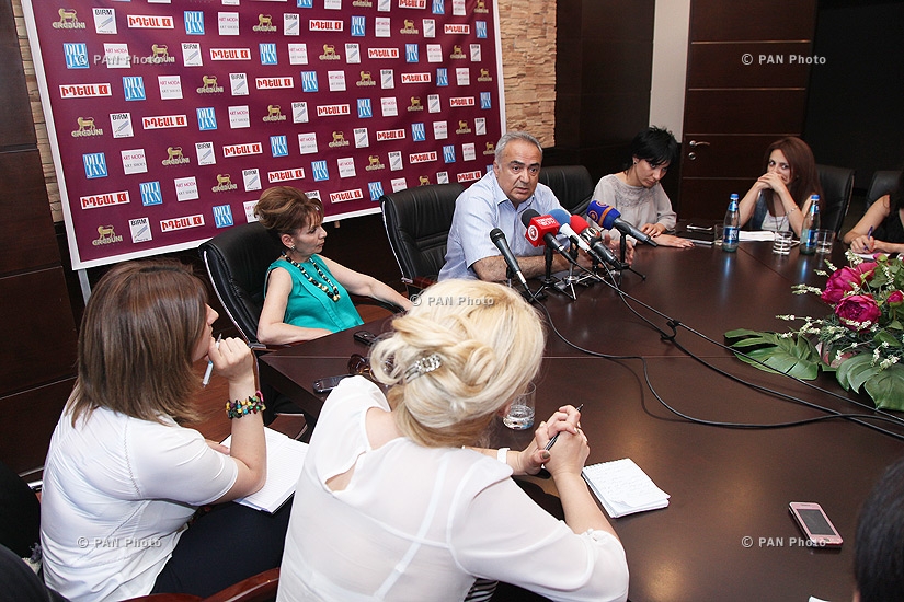 Press conference of Sevak Avagyan,  Armenian Bone Marrow Donor Registry Director