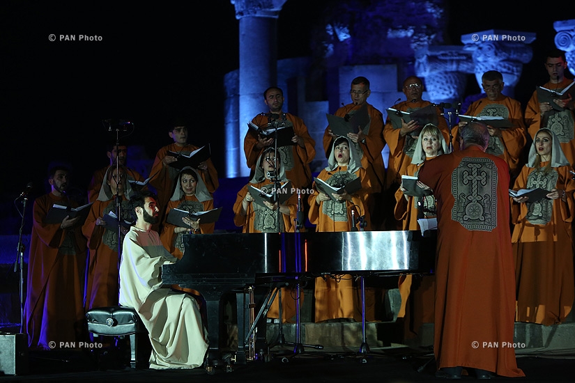 Luys i Luso Project: Concert of Tigran Hamasyan and Yerevan State Chamber Choir at Zvartnots Cathedral