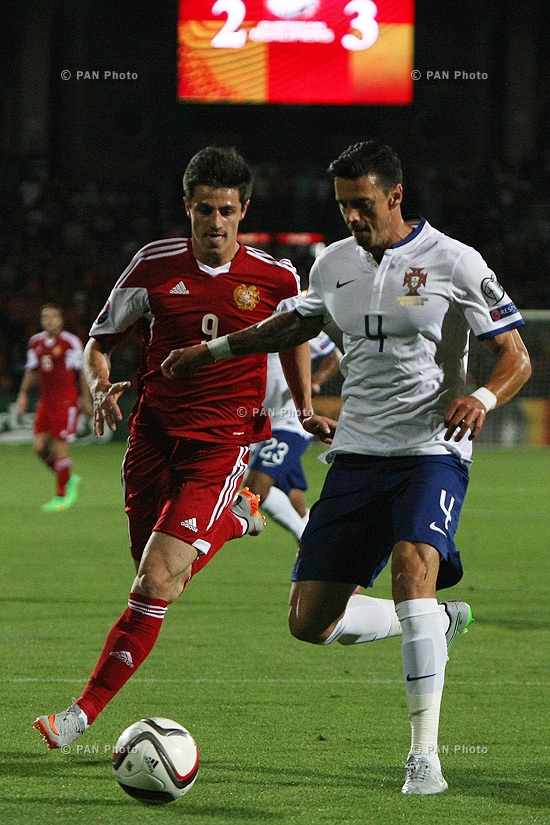 Футбольный матч Армения - Португалия