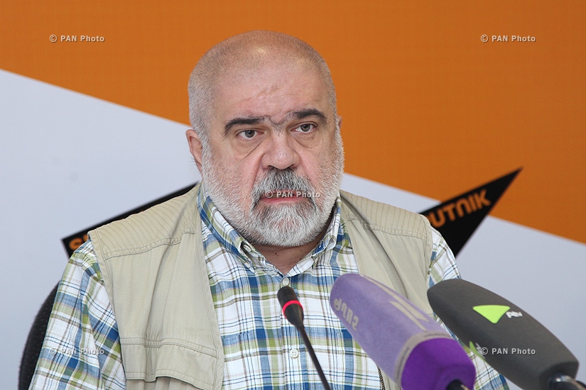 Press conference of the head of Caucasus Institute, political scientist Alexander Iskandaryan