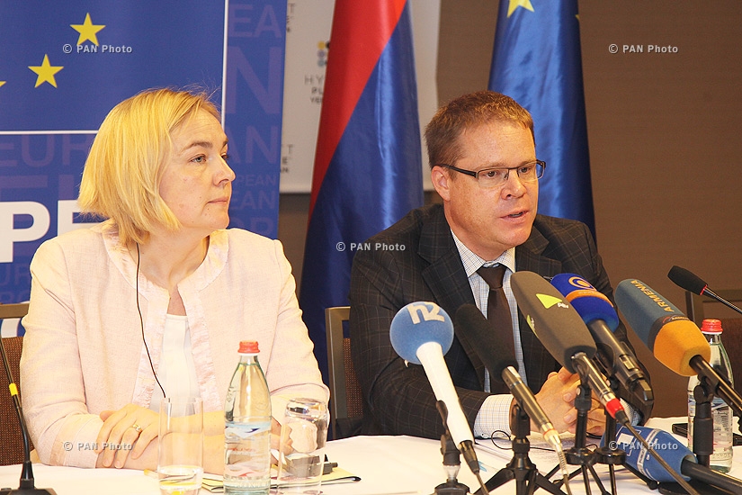Пресс-конференция, посвященная внедрению в Армении Информационной системы виз