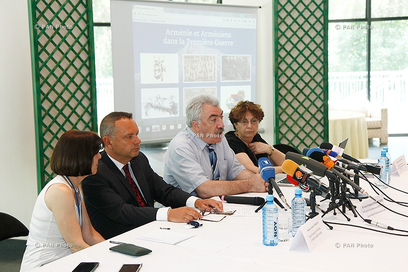 Official presentation of the virtual Armenian-French museum about Armenia and Armenians in WWI