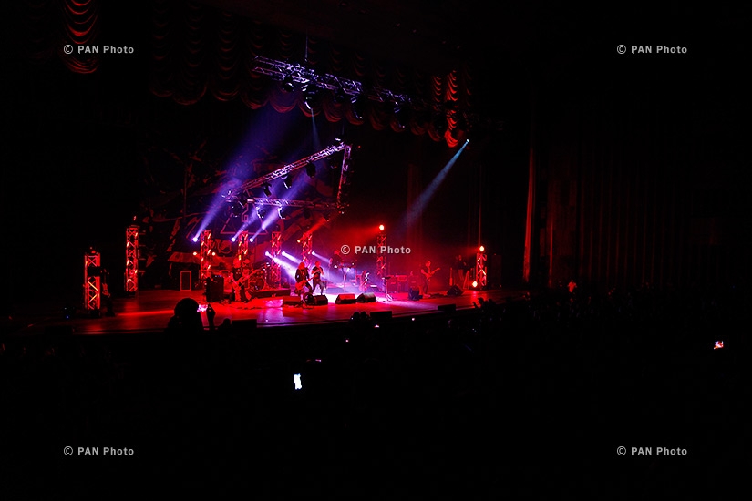 Bi-2 rock band in Yerevan: Backstage and concert  